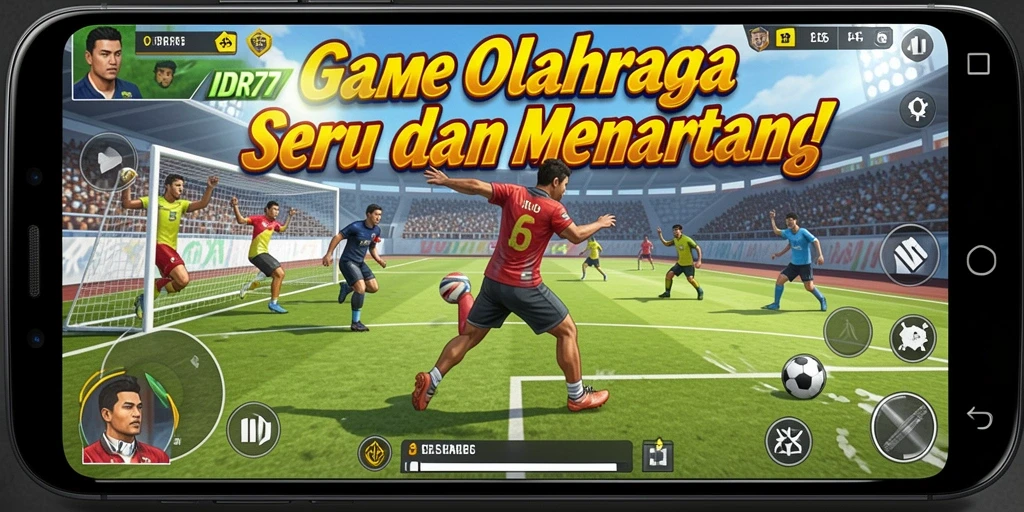 Tampilan menarik dari gameplay IDR77 yang seru dan kompetitif.