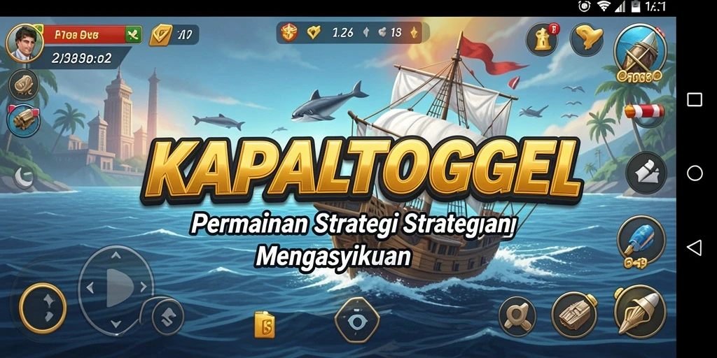 Tampilan gameplay KAPALTOGEL yang memikat dan strategis.